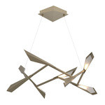 Quill Pendant - Soft Gold / Soft Gold