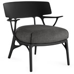 A.I. Lounge Chair - Black / Black / Anthracite Panamino