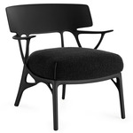 A.I. Lounge Chair - Black / Black / Black Boucle
