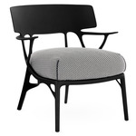 A.I. Outdoor Lounge Chair - Black / Black Twill