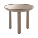 K-Top Side Table - Grey / Bronze Mirror