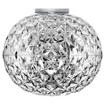 Planet Ceiling Light - Chrome / Clear