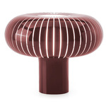 Teresa Table Lamp - Burgundy