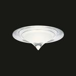 Drop 3.5 Inch Recessed Downlight Trim / Housing - Satin White