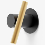 Doi Wall / Ceiling Light - Black / Brass