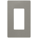 Claro Designer Style Wall Plate - Satin Cobblestone