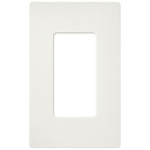 Claro Designer Style Wall Plate - Satin Architectural White