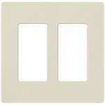 Claro Designer Style Wall Plate - Satin Pumice
