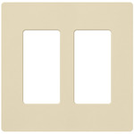 Claro Designer Style Wall Plate - Satin Sand