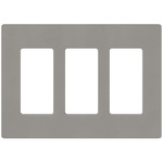 Claro Designer Style Wall Plate - Satin Cobblestone