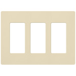 Claro Designer Style Wall Plate - Satin Sand