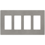 Claro Designer Style Wall Plate - Satin Cobblestone