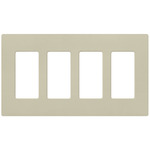 Claro Designer Style Wall Plate - Satin Clay