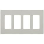 Claro Designer Style Wall Plate - Satin Mist
