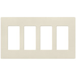 Claro Designer Style Wall Plate - Satin Pumice