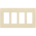 Claro Designer Style Wall Plate - Satin Sand