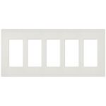 Claro Designer Style Wall Plate - Satin Lunar Gray