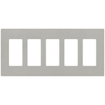 Claro Designer Style Wall Plate - Satin Pebble
