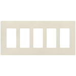 Claro Designer Style Wall Plate - Satin Pumice