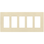 Claro Designer Style Wall Plate - Satin Sand