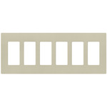 Claro Designer Style Wall Plate - Satin Clay