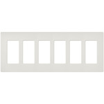 Claro Designer Style Wall Plate - Satin Lunar Gray