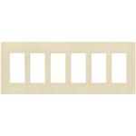 Claro Designer Style Wall Plate - Satin Sand