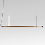 Fris Linear Suspension - Bronze / Clear
