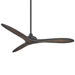 Vapor Ceiling Fan - Coal Black / Toned Koa Wood / Toned Koa Wood