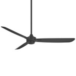 Rudolph Outdoor Ceiling Fan - Coal Black / Coal Black