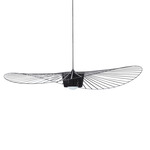 Vertigo Pendant with Long Cord - Black / Black