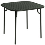 Week-End Outdoor Dining Table - Glass Green