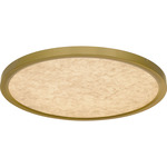 Outskirts Color-Select Ceiling Light - Brushed Gold / Alabaster