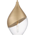 Drover Pendant - Bronze Gold / Clear