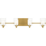 Kolt G9 LED Bathroom Vanity Light - Brushed Gold / Clear