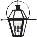 Rue De Royal Outdoor Pendant - Earth Black / Clear