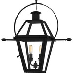 Rue De Royal Outdoor Pendant - Earth Black / Clear