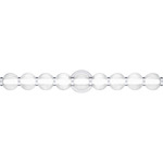 Elway Bathroom Vanity Light - Polished Chrome / Clear