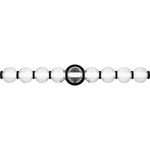 Elway Bathroom Vanity Light - Matte Black / Clear