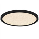 Outskirts Color-Select Ceiling Light - Earth Black / Clear Textured Glass