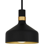 Arbor Pendant - Matte Black / Gold