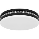 Carey Color-Select Ceiling Light - Matte Black / Opal Etched