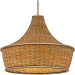 Solebay Pendant - Bronze Gold / Rattan