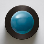 Dot 1X Wall / Ceiling Light - Dark Oxidized / New Blue