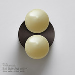 Dot 2X Wall / Ceiling Light - Dark Oxidized / Light Beige