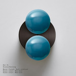 Dot 2X Wall / Ceiling Light - Dark Oxidized / New Blue