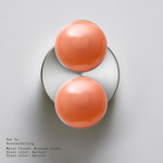 Dot 2X Wall / Ceiling Light - Brushed Nickel / Apricot