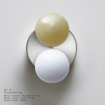Dot 2X Wall / Ceiling Light - Brushed Nickel / Light Beige / White