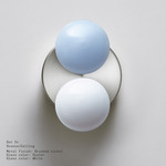 Dot 2X Wall / Ceiling Light - Brushed Nickel / Oyster / White