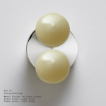 Dot 2X Wall / Ceiling Light - Polished Nickel / Light Beige